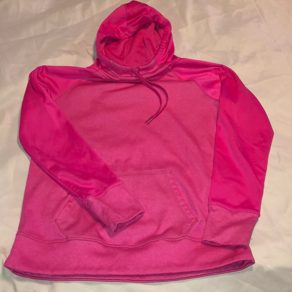 Pink hoodie